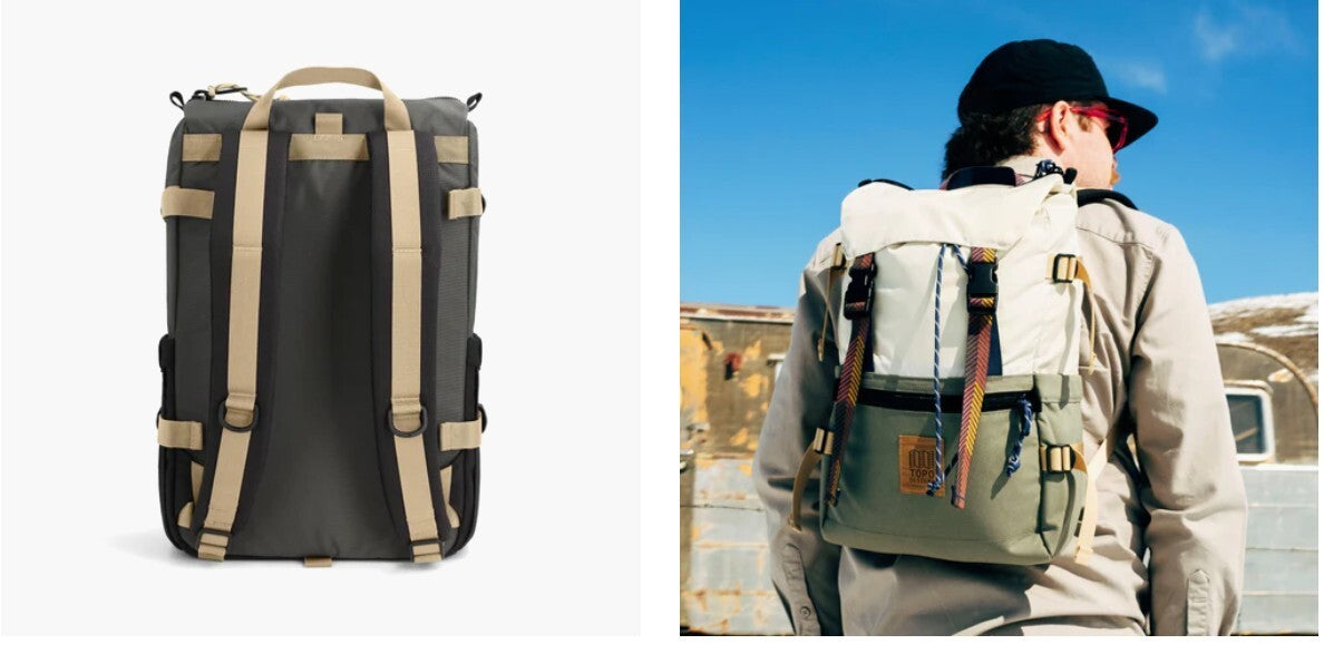 Topo Designs Rover Pack Classic  Asphalt Black